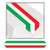 Printed Red, White & Green Table Runner Party Accessory (1 count) (1/Pkg)
