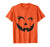 Winking Eye Halloween Lashes Jack-O-Lantern Pumpkin Face T-Shirt