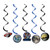 Creative Converting Space Blast Dizzy Danglers with Cutouts (5 Count)