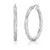 Women 925 Sterling Silver Hoop Earrings  Twist Hoop Earrings  25MM-40MM Diamond Cut Hoop Earrings  Girls Hoop Earrings  Round Tube Hoop Earring  Style