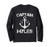 CAPTAIN MYLES Funny Birthday Personalized Name Boat Gift Long Sleeve T-Shirt