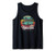 Retro Hawaii Surf Van Beach Bum Surfer Tank Top