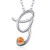 Aniu Initial Letter Necklace for Women  Sterling Silver Cursive Script Name Pendant  Alphabet Personalized Charm Jewelry Gift -Letter G- Aniu Initial Letter Necklace for Women  Sterling Silver Cursive Script Name Pendant  Alphabet Personalized Charm Jewelry Gift -Letter G-