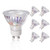 GU10 LED Spotlight Light Bulbs Dimmable  60W Halogen Equivalent  7W 700lm 2700K Warm White  GU10 Base Bulbs Replacement for Track Light  Recessed Ligh