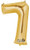 Anagram 28256 Number 7 Gold Foil Balloon 34",