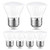 50W Halogen Equivalent  PAR16 LED Bulb Daylight  E26 Light Bulbs Dimmable  5W Track Lighting  5000K  120 Degree Beam Wide Angle Floodlight for Indoor