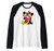 Disney Big Mickey and Minnie Mouse Raglan Baseball Tee