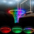 LED Basketball Hoop Lights  Solar Basketball Rim LED Light Waterproof - Perfect for Playing at Night Outdoors - Ideal for Kids Adults Training Games