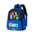 willikiva Cute Zoo Little 3d Backpack Kids Backpack for Boys and Girls Toddler Backpack Waterproof Preschool Safety Harness Leash-Blue-