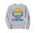 Retro California Hippie Van Groovy Beach Bum Surfer Graphic Sweatshirt