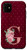 iPhone 11 Burgundy floral Initial Letter G monogram pink flowers Case