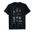 Electrician Light Bulb Electricity Electrical Engineers gift T-Shirt