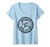 Womens Bionic Hip Club Custom Parts Joint Hip Replacement V-Neck T-Shirt