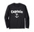Captain Anchor -White- Boat and Sail Long Sleeve T-Shirt