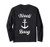 Funny Sailing T Shirt - Nauti Buoy Nautical Sailor Boat Tee Long Sleeve T-Shirt