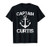 CAPTAIN CURTIS Funny Birthday Personalized Name Boat Gift T-Shirt