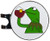 Balanced Co- Kermit Meme Golf Hat Clip with Enamel Magnetic Ball Marker