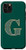 iPhone 11 Pro Letter G Green Background Monogram Case