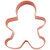 Wilton Metal Cookie Cutter 3"-orange/boy