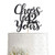 42 Black Glitter Happy 42nd Birthday Cake Topper  Cheers to 42 Years Party Cake Topper Decorations  Supplies