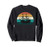 Retro Ship - Cool Sunset Sailing Boat - Galleons Love Gift Sweatshirt
