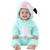 IDGIRL Baby Bird Costume  Animal Romper for Infant Winter Flannel Outfits 18-24 Months Light Green