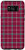 Galaxy S8- Classic Red and Grey Plaid Buffalo Gingham Check Pattern Case