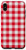 iPhone XS Max Christmas Classic Red and White Plaid Buffalo Gingham Pattern Case