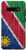 Galaxy S10- Namibia Flag Namibian Banner on a brick wall Case
