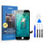Flylinktech for iPhone 7 Screen Replacement Black  LCD Display Digitizer Touch Screen for iPhone 7 Screen Assembly with Full Repair Tools