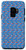 Galaxy S9 Boat Ship Pattern Blue Vintage Sailing Men Boys Gift Case
