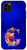 iPhone 11 Pro Max Blue floral initial letter G monogram lilac blush flowers Case