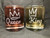 Alankathy Mugs King Queen Wifey Hubby His Hers couple marriage anniversary parents mother father 10 oz Rock Whiskey Glass Set of 2 wine