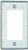 Hubbell-Raco 862 Handy Box Cover with (1) GFCI