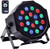Par Lights  RGB LED DJ Stage light Sound Activated 7 Modes Uplighting with DMX Remote Control for Club Christmas Wedding Party Event Dance-