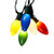 Kurt Adler 10-Light C38 Multi-Colored Bulb Light Set