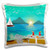 3dRose pc_204475_1 Italian Flag Design Pillow Case, 16" x 16"