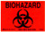 Brady 89170 B-302 High Performance Polyester 3-12 Height 5 Width Black On Orange Color Biohazard Sign Legend Biohazard With Picto