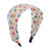 MHDGG Wide Headbands for WomenCandy Color Polka Dot Headband Wide Size Knotted Turban Women Headbands Girls Hair Accessories Hair HoopWhite MHDGG Wide Headbands for WomenCandy Color Polka Dot Headband Wide Size Knotted Turban Women Headbands Girls Hair Accessories Hair HoopWhite