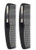 2 Black Pocket Comb - 5 Long Regular   Fine Teeth With Pocket Clip
