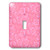 3dRose LLC lsp-11092-1 Retro Blocks In Pink Single Toggle Switch