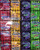 Canels Assorted Fruit Flavors Chewing Gum 4 pc 20 count