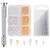 Pin Vise for Resin Casting Molds Owlbbabies Resin Drill Tool with Precision Hand Drill for Jewelry Making 10PCS Mini Twist Drill Bits 300PCS Screw Eye Pins for Resin Jewelry Plastic Keychain Pendant