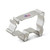 Ann Clark Pig Cookie Cutter - 3.75 Inches - Tin Plated Steel