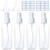 Spray Bottles 3_4oz100ml Fine Mist Small Empty Spray Plastic Leak Proof Portable Travel Bottle Set Refillable Liquid Containers with 2pcs Funnels and 24pcs Labels 4 Pack