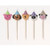 Barnyard Bash Pick Candles (5 per package)