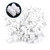 Bracon Spring Wire Connector - 100pcs 10A 220V 2 Pin Push Quick Wire Cable Connector White Wiring Terminal