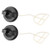 uxcell 455258 Oil Fuel Cap for Chainsaw 2pcs