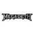 Megadeth Silver Music Band Logo Iron On Embroidered Applique Patch CD1319