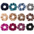 HAODAMO12 Pcs Hair Scrunchies Advanced Velvet Elastic Hair Bands Scrunchy Hair Ties Ropes Scrunchie for Women or Girls Hair Accessories 12 Assorted Colors Scrunchies